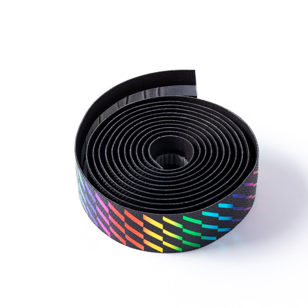 Road Bike Handlebar tapes Rainbow color EVA PU Tape Durable Shock-Proof Bartape BarTape