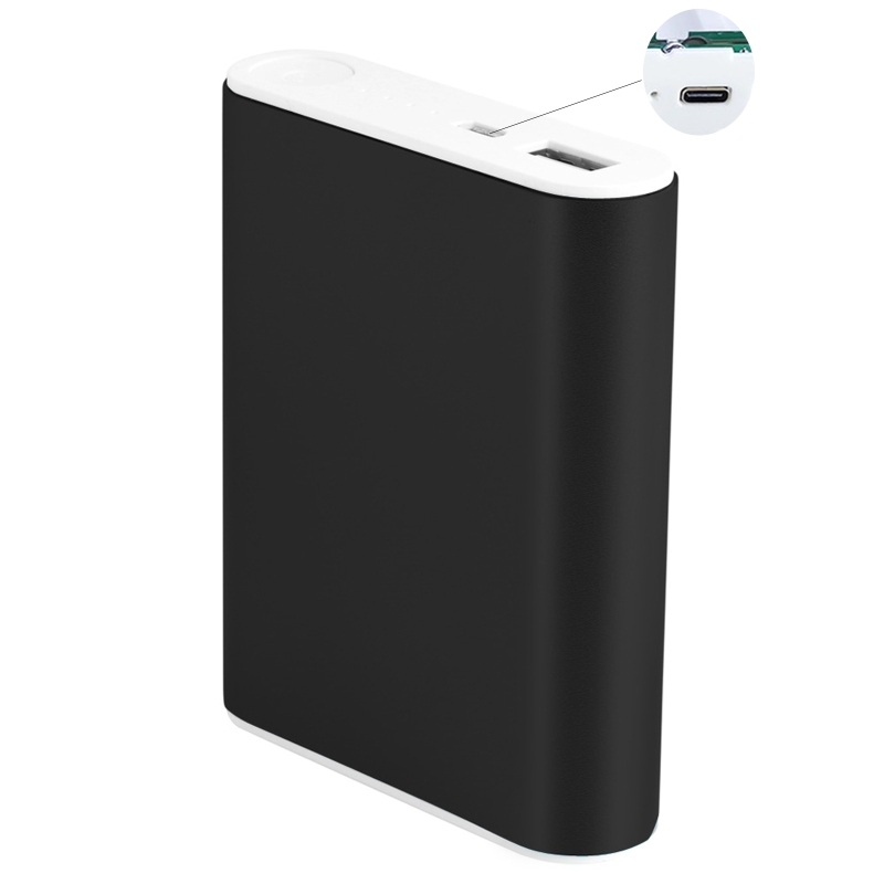 Diy-powerbank 18650 gehäuse mit usb-c-eingang und usb-ausgang 5v 2ax 4x