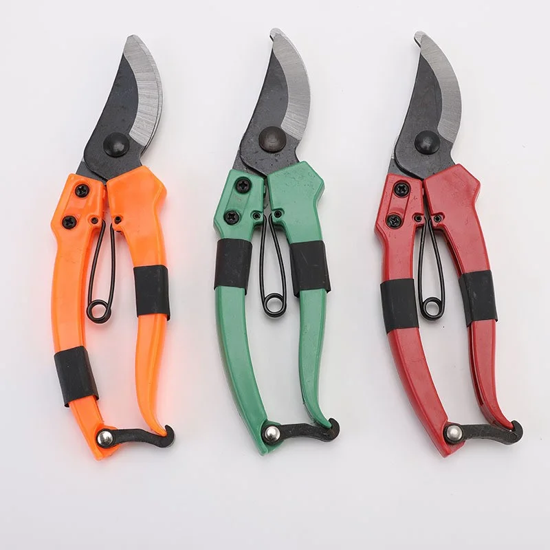Kleur Willekeurige Snoeischaar Sterke Koolstof Tuin Hand Snoeischaar Snoeischaar Cutter Planten Tool Tak Schaar Fruit Tak Schaar: Default Title