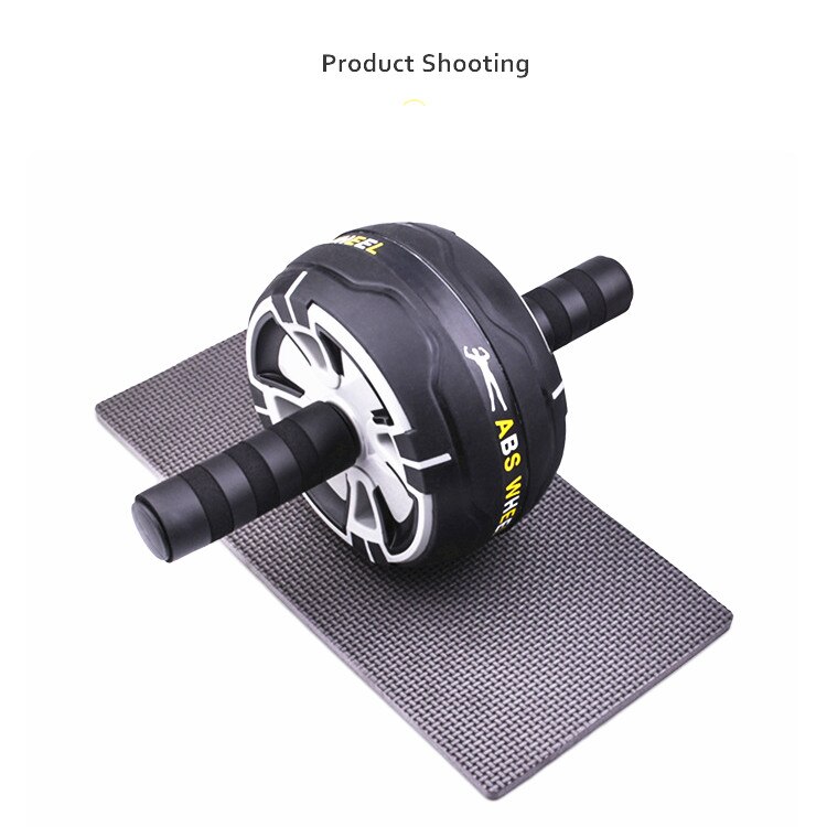 AB Roller Power Wheels Machine Push up Stand Bar Jump Rope Home Gym and Exercise Workout Equipment Abdominal Muscle Trainer: Ivory