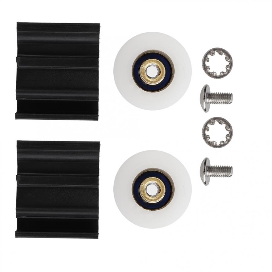 Drivhus dør hjul haller dør hjul haller drivhus dør hjul udskiftning kits 22mm