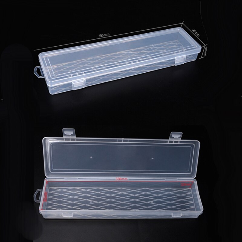 14 Inch Storage Box Transparent Plastic Case Multifunctional Jewelry Accessories Parts Sorting Box Organizer Container