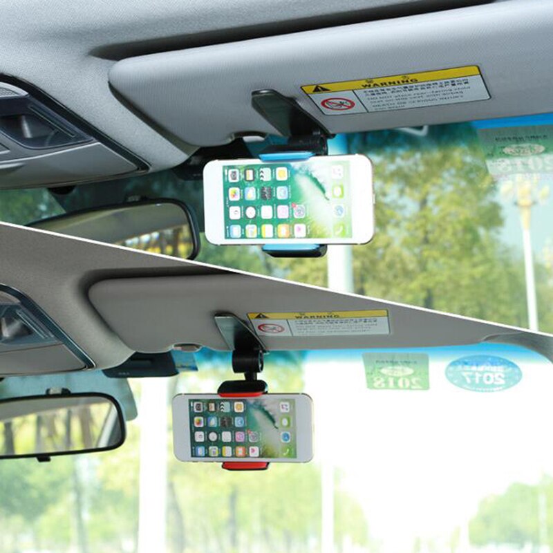 Universele auto mobiele telefoonhouder, auto zonneklep gps telefoonhouder
