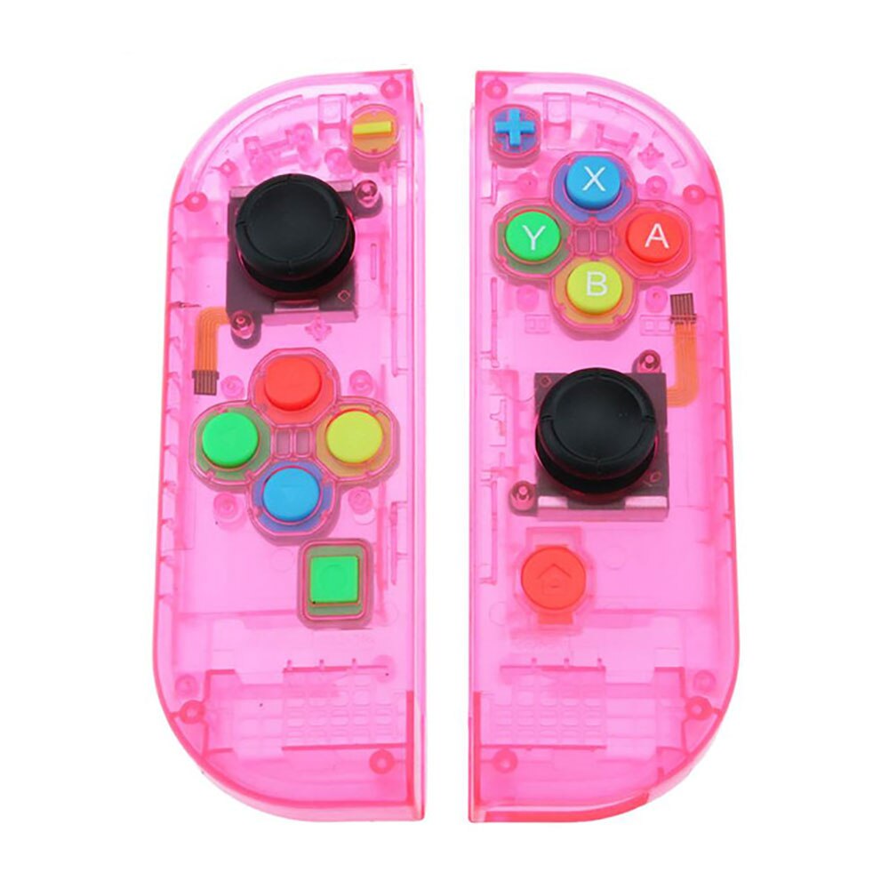 JCD Best prezzo Disponibile Duro Di Plastica R L Custodia Borsette Della Copertura di Caso per Interruttore NS NX Gioia Con Controller per joy-Con telaio: Clear Pink