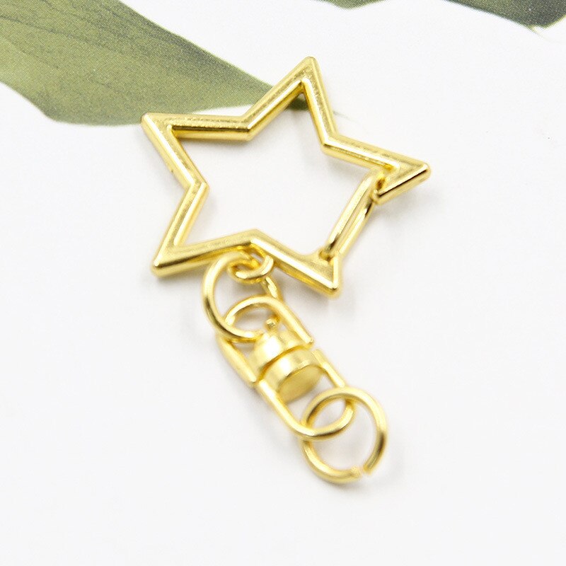 Various Gold Love Five-pointed Star Crafts Pendant Super Light Clay Slime Accessories DIY Jewelry Materials Crystal Mud Filler: 9