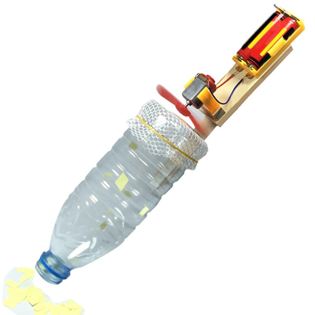 Mini voiture RC à monter soi-même, Kit d'assemblage, enseignement, apprentissage, STEM, école, laboratoire, expérience scientifique, jouet éducatif pour enfants: Bleu