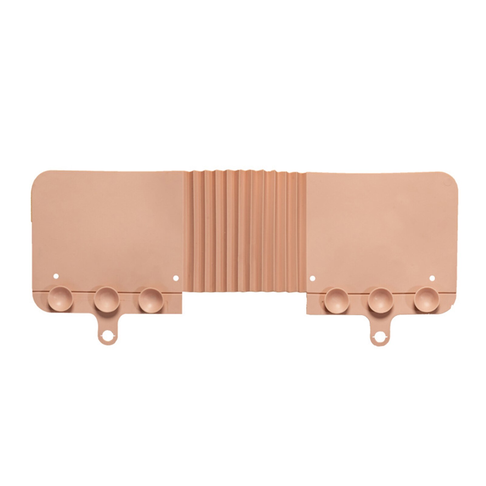 Évier de Restaurant, Portable, déflecteur de maison, cuisine salle de bains, facile à nettoyer et pliable, avec ventouses: Pink