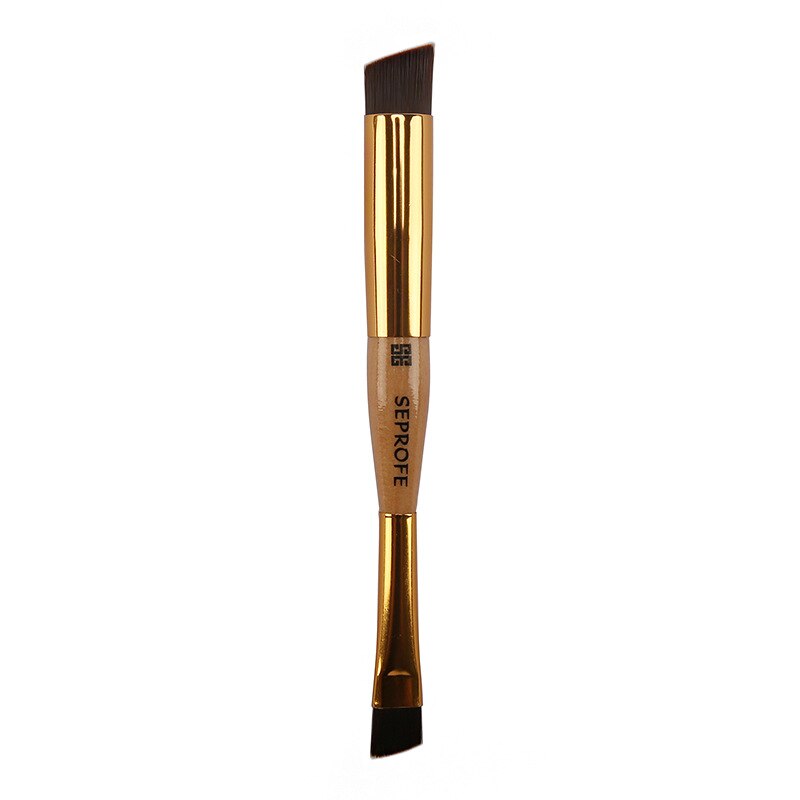 Brochas de maquillaje de doble punta, pinceles para base correctora, mezcla de cejas, Cosméticos faciales brochas de maquillaje: Default Title