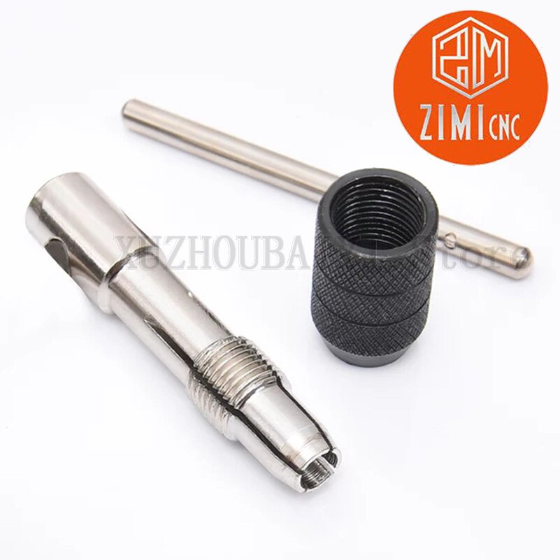 M5-M8 Tapping Wrench Tap Opspannen Moersleutel T-type Tap Wringer Hand Tap Chuck Wringer Verstelbare Tapping Apparaat