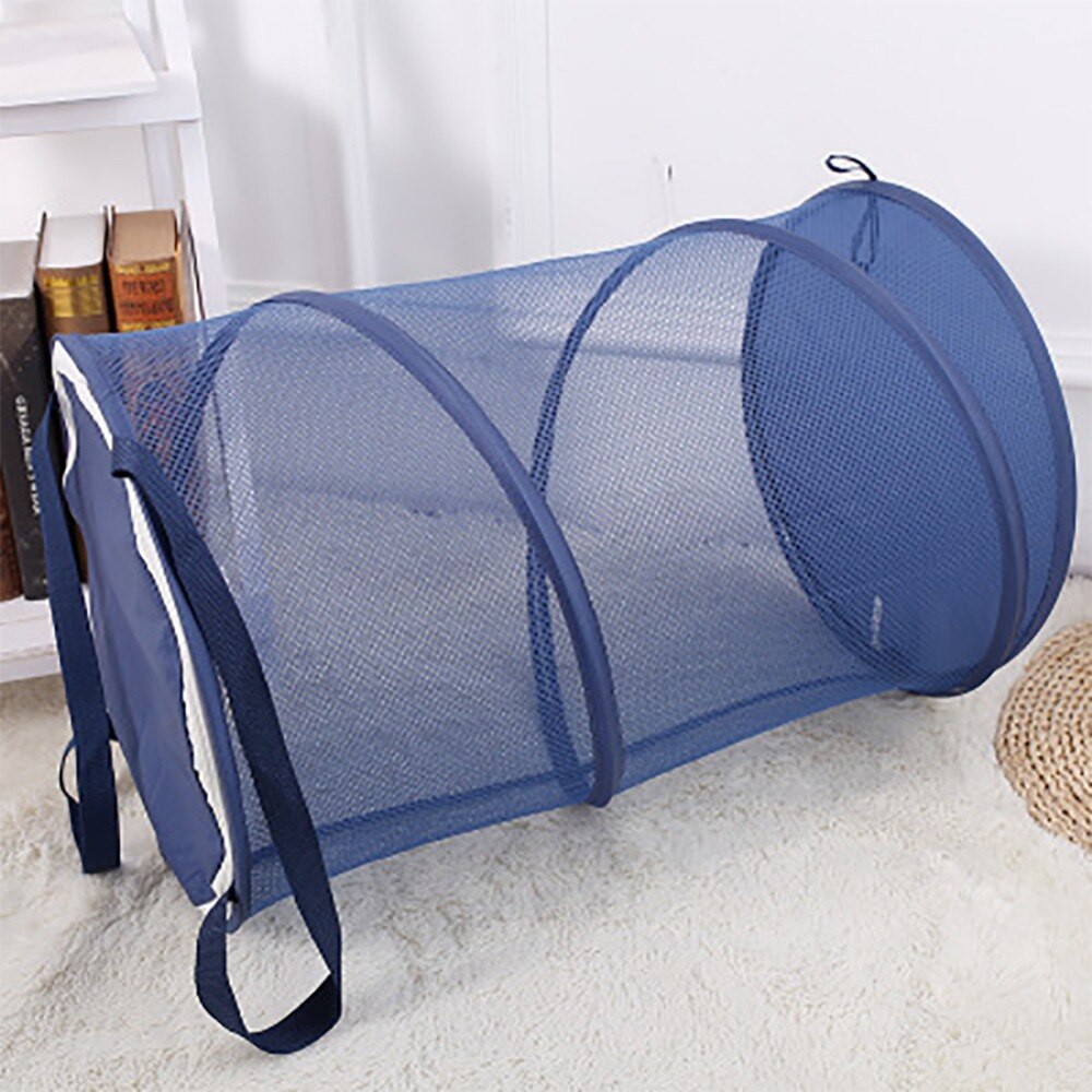 Opvouwbare Mesh Wasmand Top Up Inklapbare Mesh Wasmanden Wasmand Opvouwbare Wasmand Mesk Mand Doek Buggy