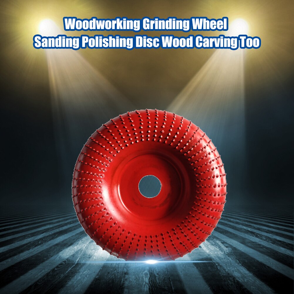 22mm Steel Woodworking Angle Grinding Wheel Wood Sanding Carving Disc Angle Grinder Wheel For Rapid Removal Shaping
