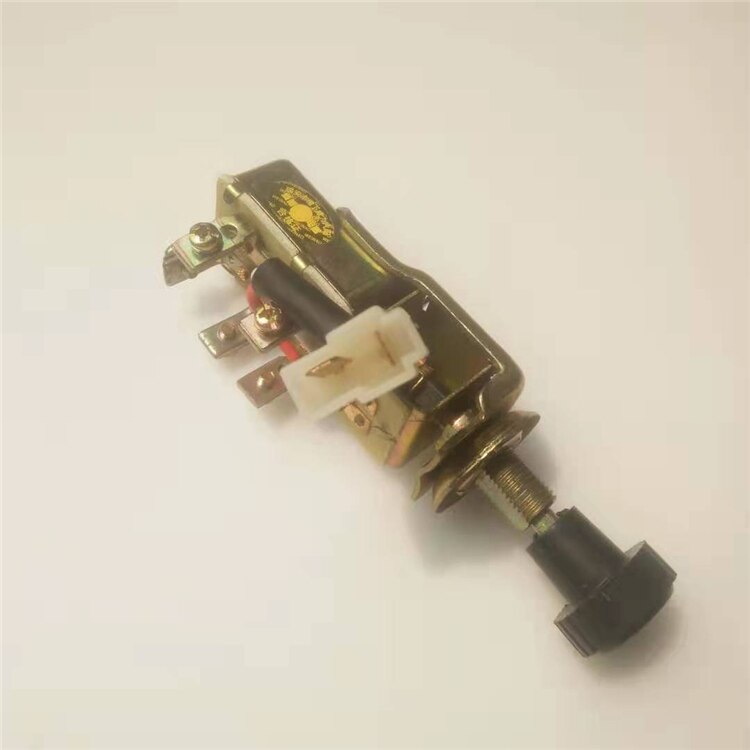 Agricultural tractor headlight switch single gear dual gear hand push pull switch car truck modified horn wiper switch