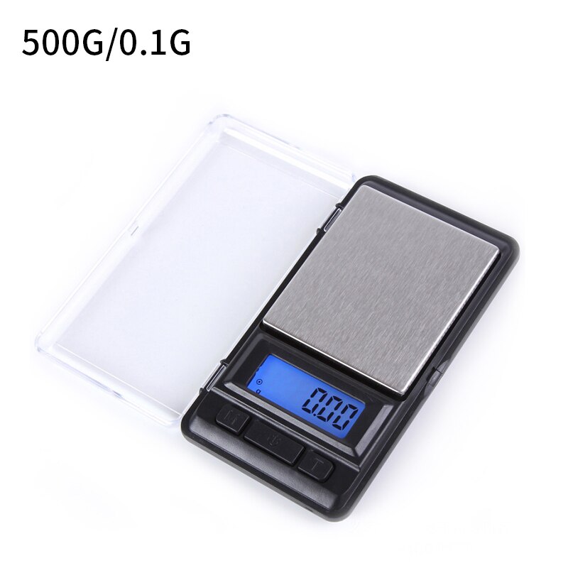 Minibáscula electrónica portátil para joyas, báscula de bolsillo, báscula Digital, pantalla de joyería, Escala de gramos de alta precisión de 100g/200g/500g