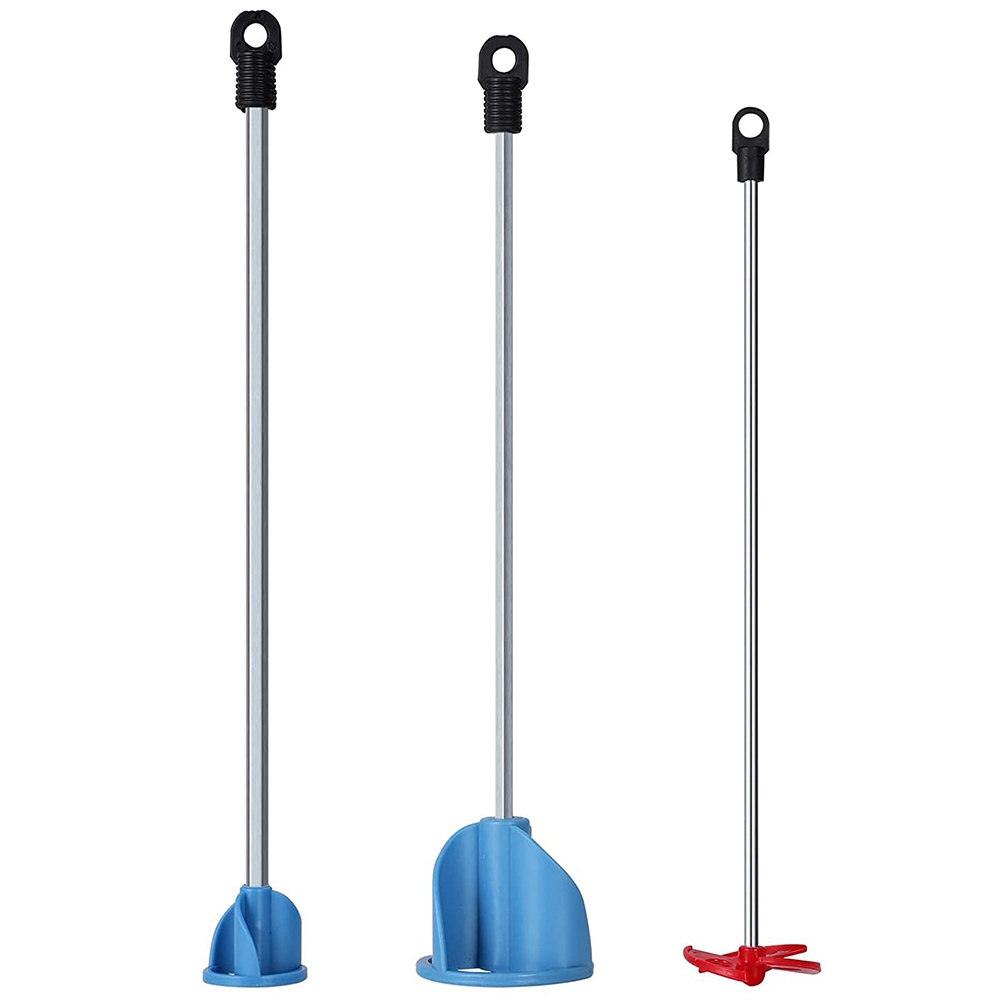 Packung mit 3 Farben, Epoxidharz, Schlamm-und Keramik glasur mischer Paddel klingen-Power Drill Rühr aufsatz-Mischer-Misch paddel