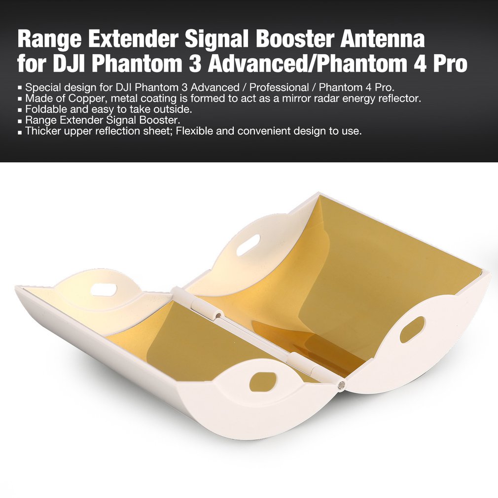 Range Extender Signaal Versterker Antenne voor DJI Phantom 3 Geavanceerde/Phantom 4 Pro voor RC Drone zender