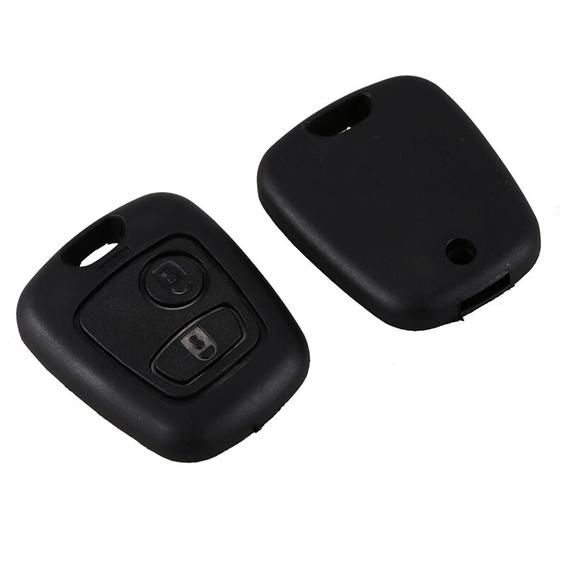 2 Pcs Car Accessories: 1 Pcs 2 Button Remote Key Case Shell & 1 Pcs 2 Buttons Case V2 Car Key Control Cover