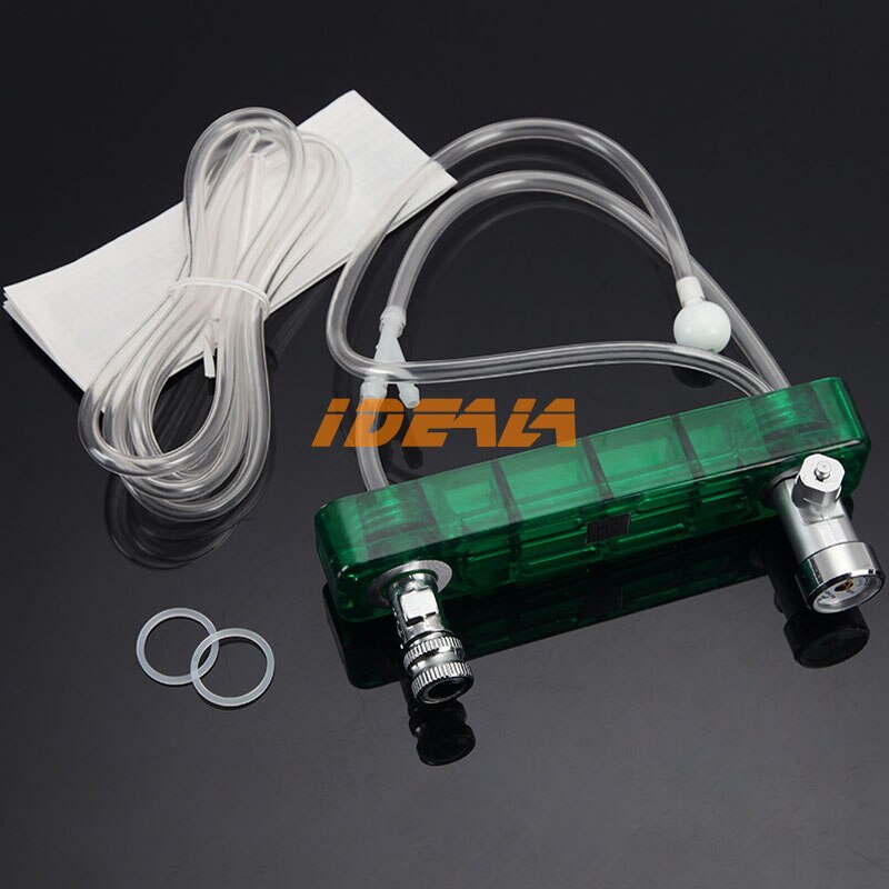 Pro DIY CO2 diffuser D501 kit planted aquarium needle valve pressure gauge generator