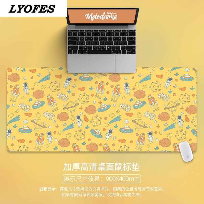 Mouse Pad Cute Desk Mats Kawaii Desk Pad Kawaii Mouse Pad Deskpad for Home Computer Keyboard Gaming Office Accessories 80x30cm: 300x800x2mm 11