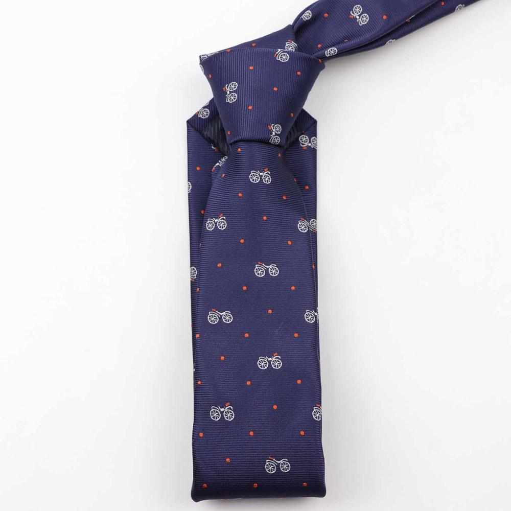6cm bredde herre børn slips formel stribet jacquard fest slips smal cykel paraply hund bil corbata halstøj gravata: 5