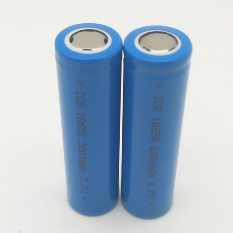 Goedkope 18650 1200 mah 1500 mah 1800 mah 2000 mah 2200 mah 2600 mah 18650 3.7 V oplaadbare Li fabriek prijs (1 st)