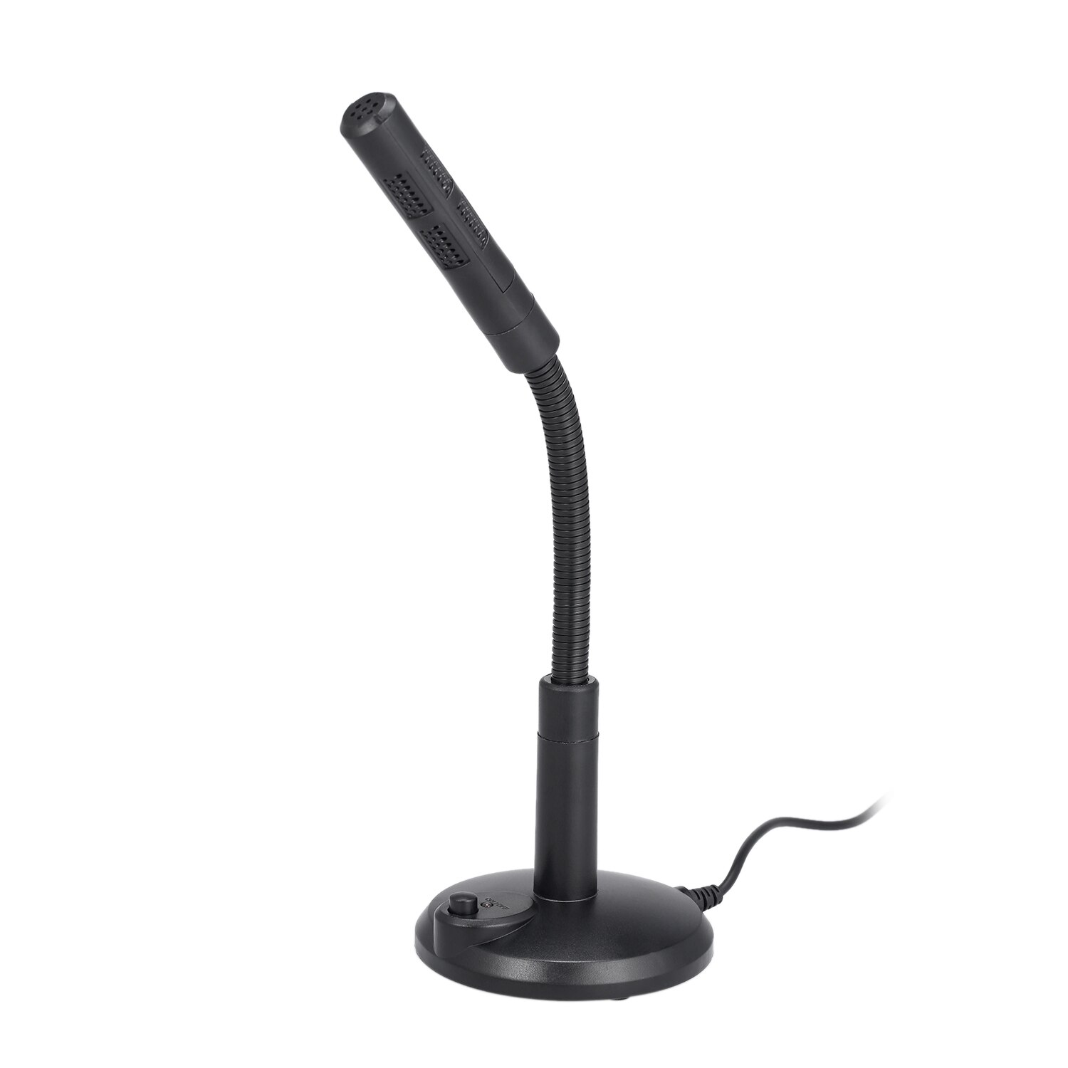 USB Microphone Computer Recording Mic with Mute Button & LED Indicator for Laptop PC Online Meeting Chatting Voice Recording Mic