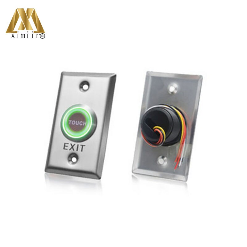Access control exit button door open exit switch door release exit button with LED light door button