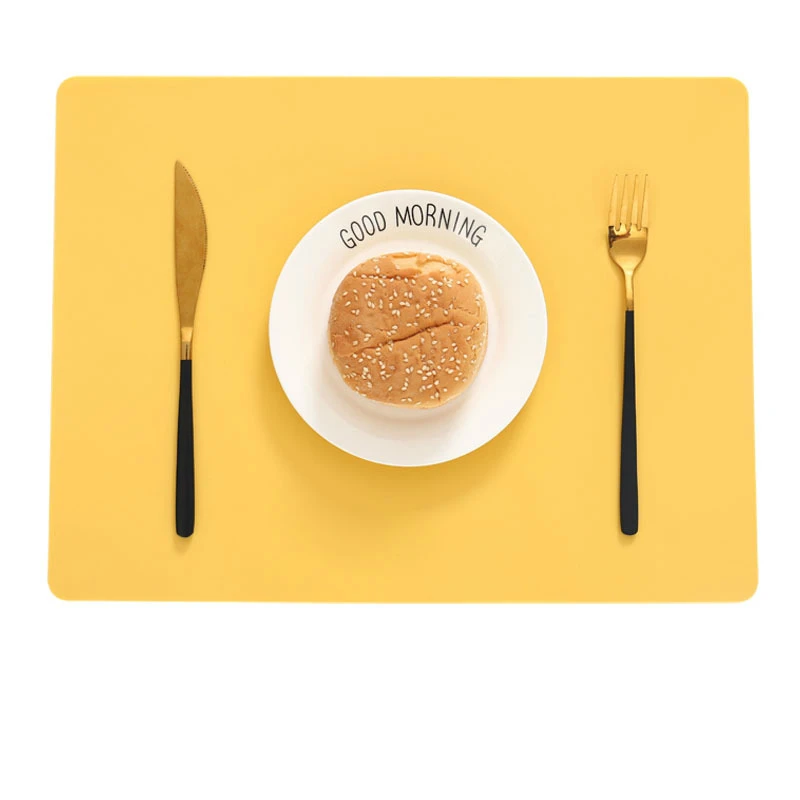Siliconen Tafel Placemat Premium Hittebestendige Droogisolatietafel Mat Potmat Vierkant Cartoon Keuken Placemat Accessoires