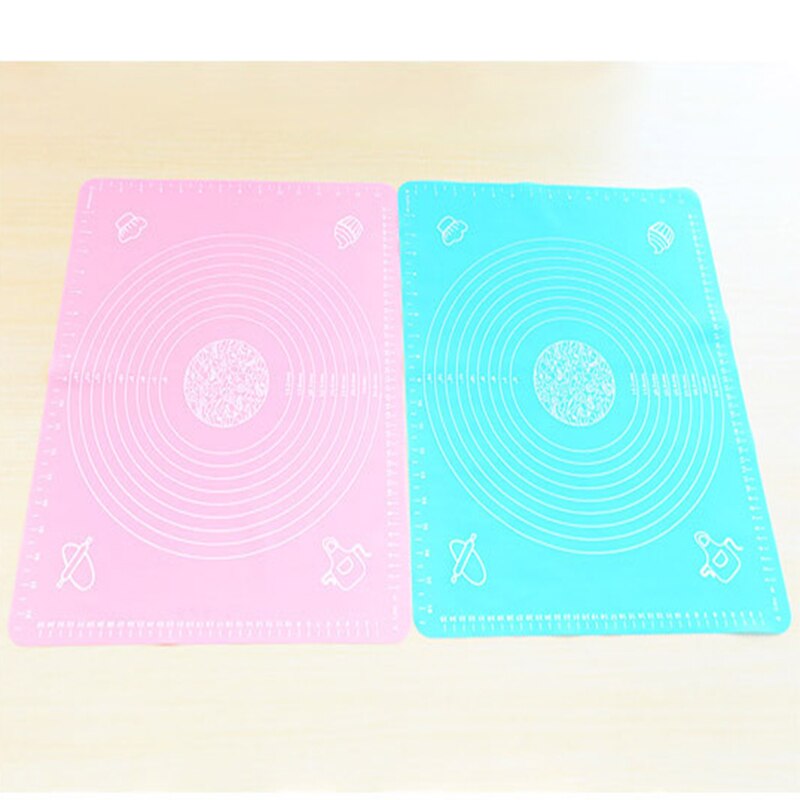 Grote Maat Keuken Gereedschap Deeg Mat Bakken Broodplank Snijplank Silicagel Pad Kneden Deeg Ganmian Anti-slip Hoge -temperatuur