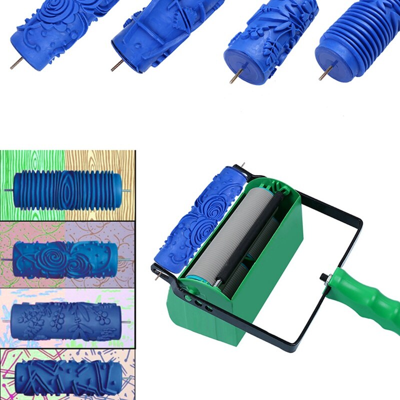 Boya Boyama Makinesi Duvar Dekorasyon Rulo Fırça Aracı 3D Desen Duvar Boya Boyama Makinesi Duvar Dekorasyon Rulo Fırça Aracı 3D Desen Duvar