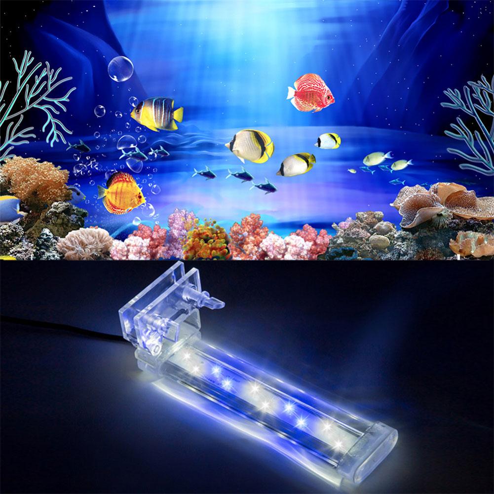 Led Lamp Aquarium Kristal Led Aquarium Clip Licht Plant Grow Aquarium Fish Tank Lamp Verlichting Europa Standaard