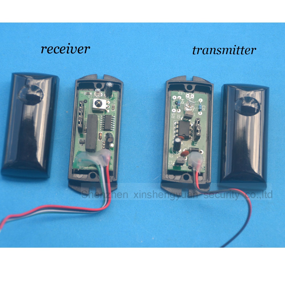 1 pair Waterproof Single Infrared Beam sensor Photoelectric Infrared Barrier Detector