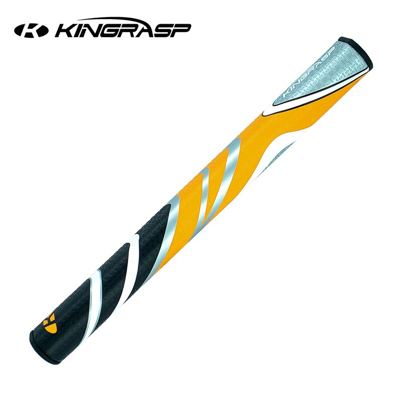 KINGRASP-agarre del palo de golf para hombre y mujer, agarre del palo de golf PU + material TPR, ultraligero, antideslizante, 1,0: orange 1.0