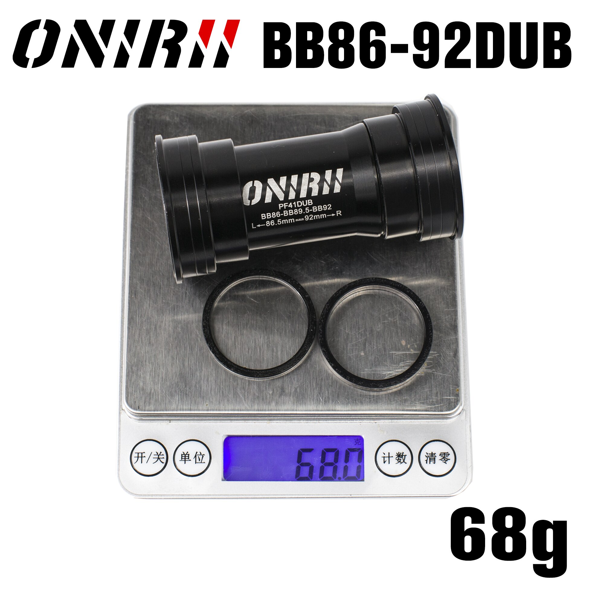 Onirii Fiets Dub BB92 Keramische Lager Trapas Press Fit 28.99 Mm Bb Voor Mtb Bike BB86.5-92Mm nx Gx XO1 Onderdelen