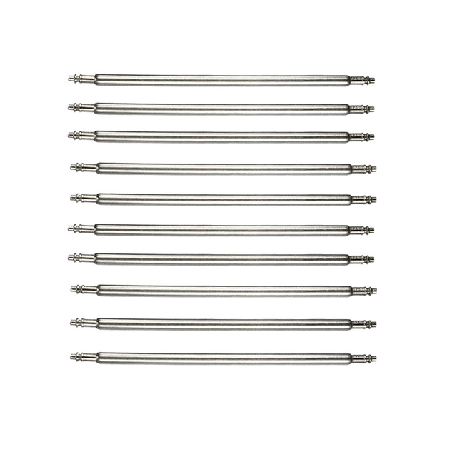 100 pcs 12mm 14mm 16mm 18mm 20mm 22mm Roestvrij Stalen Horloge Band Spring Bars strap Pin Reparatie Gereedschap Link Pins Reparatie Horlogemaker