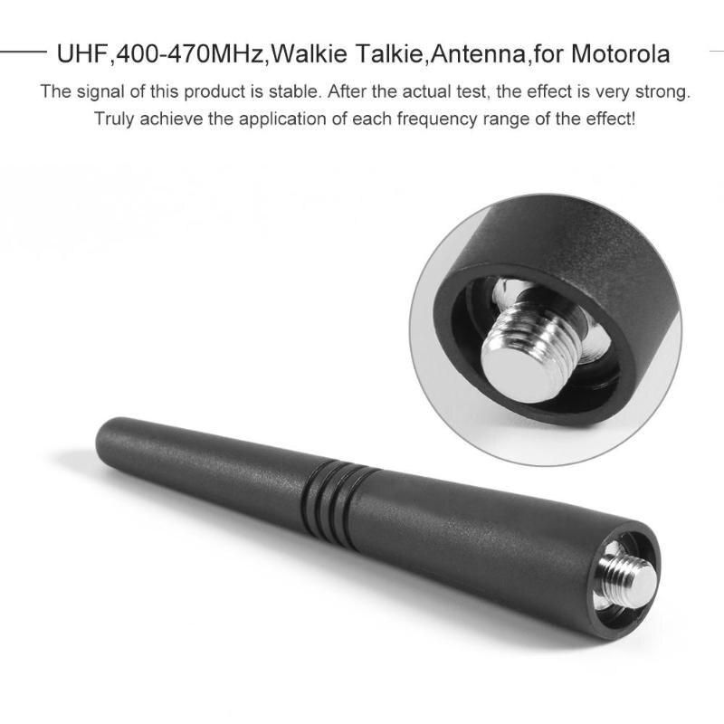 Antena da frequência ultraelevada 400-470mhz para a antena do walkie talkie para o rádio das duas maneiras de motorola gp68 gp88s gp2000 gp300 gp3688 gp328