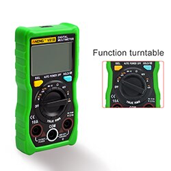 ANENG V01B 4000 Counts Digital multimeter comprobador automotive electrical dmm transistor tester capacitance meter test point: Green