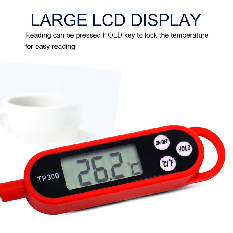 Meat Thermometer Digital BBQ Thermometer Electronic Cooking Food Thermometer Probe Water Milk Kitchen Oven Thermometer Tools 1#1