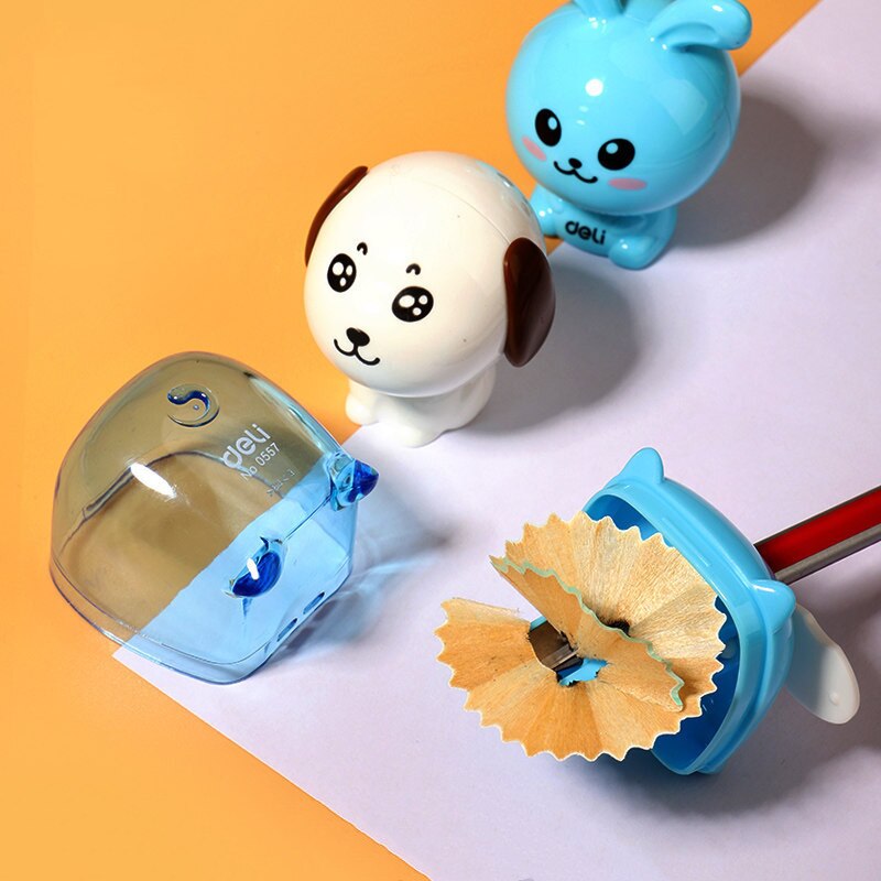 Sacapuntas con dibujos de animales para niños, afilador de lápices bonito, material de papelería para estudiantes, escuela, premio, Oficina