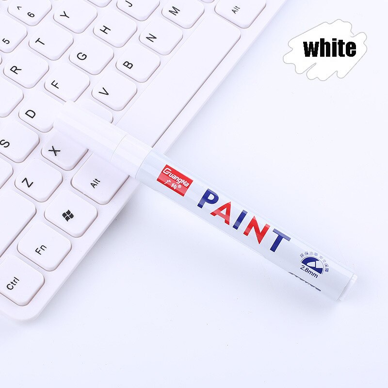 fliesen Marker reparatur Zauberstab Kuli weiß zement Marker geruchlos ungiftig geeignet autolack Marker stifte für fliesen fußboden fliesen: Weiß