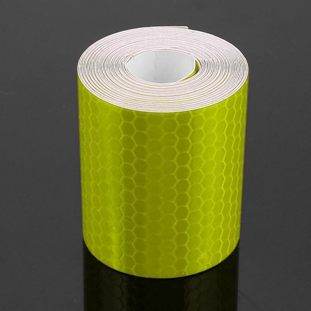 Bicycle Car Reflective Tape Reflective Bicycle Stickers Adhesive Tape For Bike Safety blue red silver green Reflective Bike