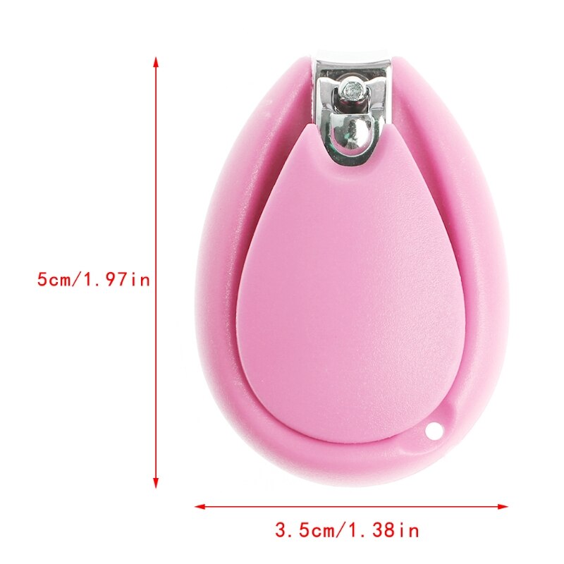 1 stuks baby nagelschaartje nagelverzorging praktische tondeuse trimmer blauw roze handig dagelijks baby nagelschachtschaar manicure gereedschap -15