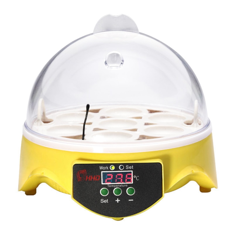 7 eier Inkubator Huhn Enten Ei PID Automatische Hatcher intelligente Temperatur Kontrolle Schlüpfen Maschine uns/UK/EU/AU Stecker