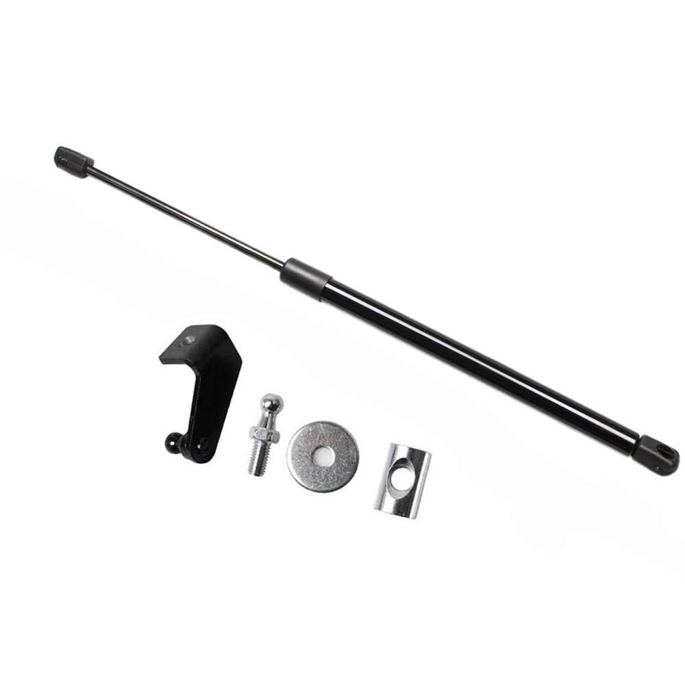 For ford fiesta Mk7 2x Front Hood Bonnet Modify Carbon Fiber Gas Struts Lift Support Shock Damper: normal black