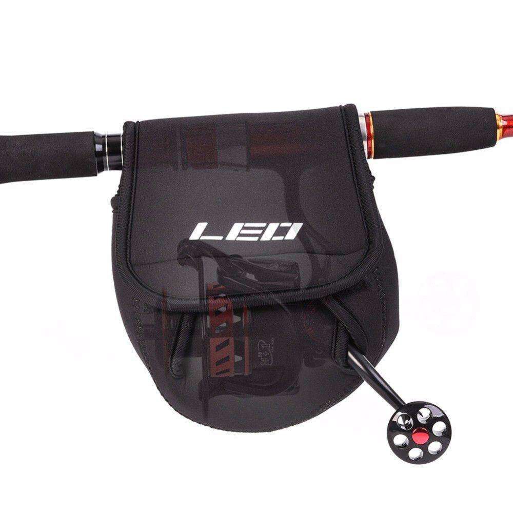 LEO Moulinet De Pêche Sac De Protection Baitcasting Trolling Spinning Peche Couverture De Moulinet Etui A Moulinet Leger