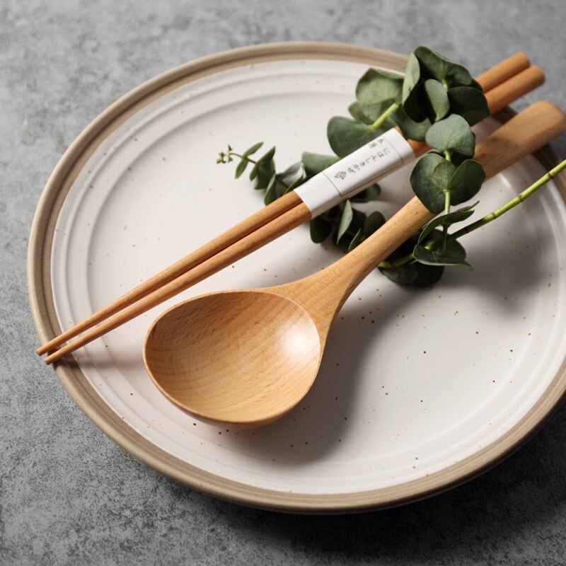 2 pares de palillos chinos reutilizables de madera, juego de palillos de madera para comida, Sushi, vajilla, utensilios de madera