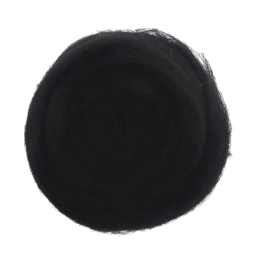 2 stk 10g filtning af uld fiber uld garn roving til nålefiltning håndspinding