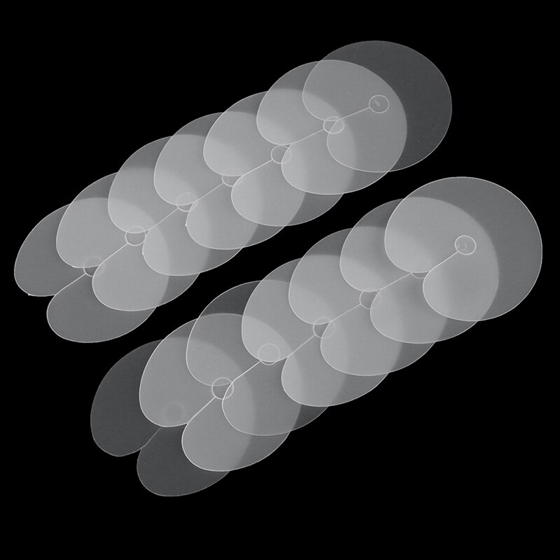 50 pièces de protection pour extensions de cheveux par fusion thermique, modèle de disque protecteur pour cuir chevelu
