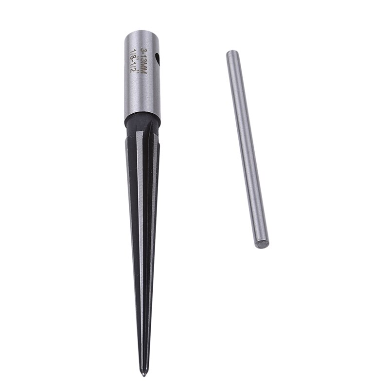 1pc 3-13mm træbearbejdningsskåret konusrømmer højt kulstofstålmateriale panel tilspidset håndafgratningshul reparation