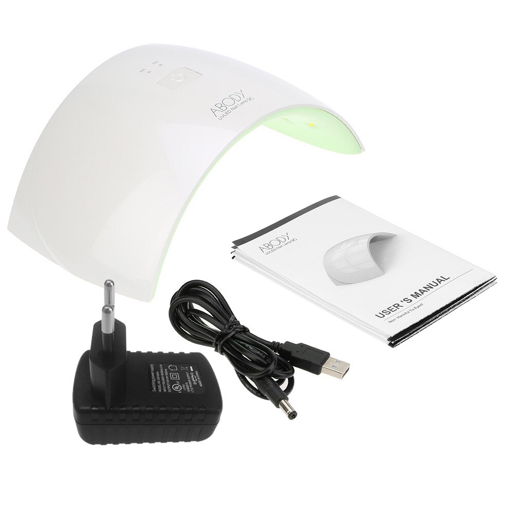 Abody SUN9C LED lampe UV Gel pour ongles sèche ongle ongle l & ongle Gel durcissement lumière blanche Art des ongles peinture Salon outil 24W US/EU Plug