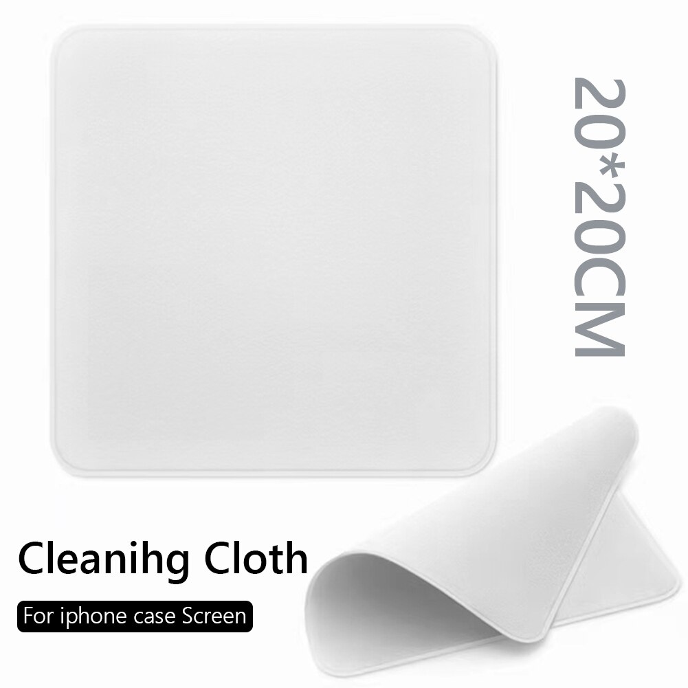 Double-Layer Polishing Cloth Cleaning Supplies for Apple iPhone 13 Pro MacBook Screen Display Camera Display Cleaning Wipe Cloth